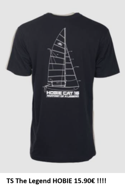 T-shirt Homme marine HOBIE "the legend" taille XL (65422)