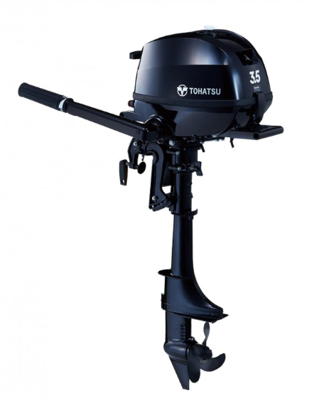 Moteur hors-board TOHATSU 3.5cv 4 temps arbre court. (MFS3.5C-S)