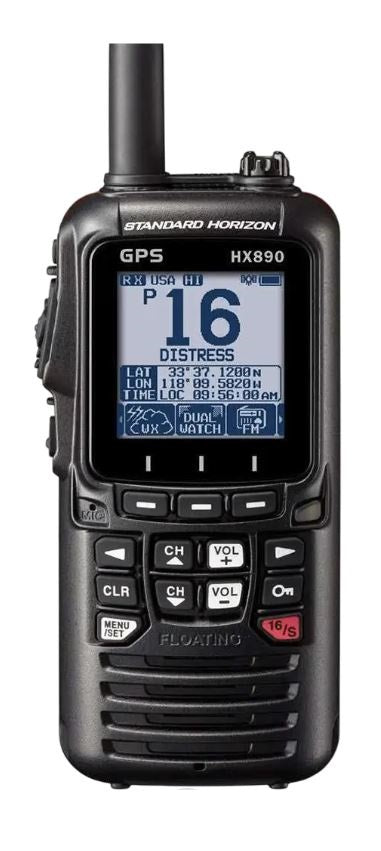STH-HX890E VHF HX890E portable Standard Horizon étanche GPS