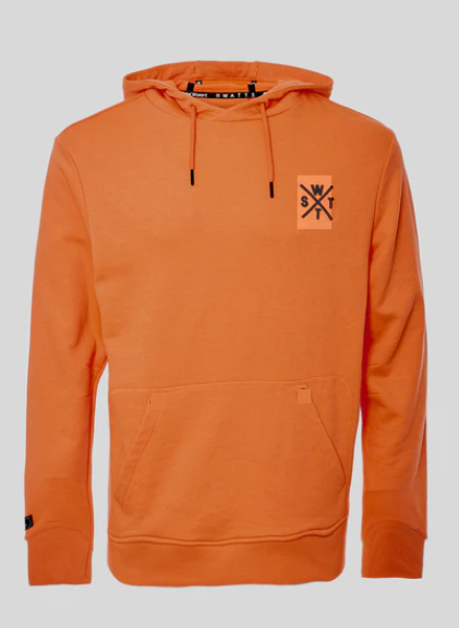 Sweat à capuche WATTS Spray couleur Terra cotta - (1SPRAYSW1526)
