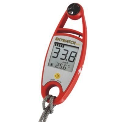Anémomètre Skywatch Wind rouge